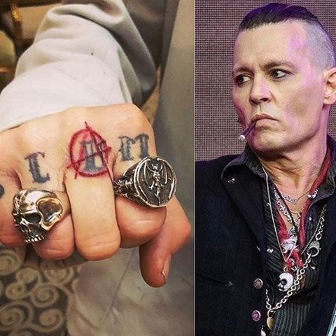 Pro si Johnny Depp zmnil tetovn z pezdvky sv bval eny Slim na Scam -...