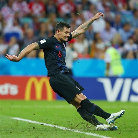 Dejan Lovren, chorvatsk fotbalista a podle svch slov jeden z nejlepch...