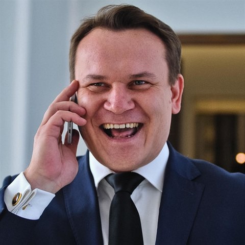 Dominik Tarczyski, poslanec polskho Sejmu za vldn stranu Prvo a...
