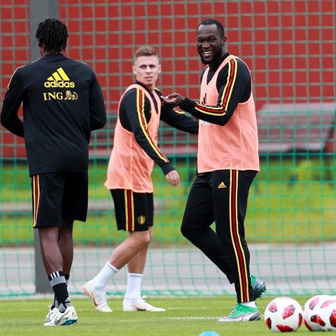 Belgii glov thne Romelu Lukaku, jeho otec reprezentoval Zair.