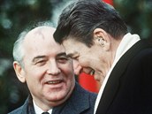 Gorbaov s Reaganem nali spolenou e.