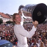 Slavný Stanley Cup vyhrál Patrik Eliáš Dvakrát.