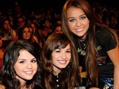 Demi Lovato, Miley Cyrus, Selena Gomez