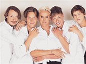 Brigitte Nielsen a její synové Julian, Kilian, Douglas a Raoul
