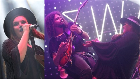 Ewa Farna rozjela koncert ve Svtlé nad Sázavou.