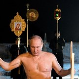 Saunové radovánky ruského prezidenta Putina.