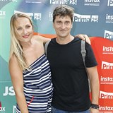 Saša Rašilov s partnerkou Lídou Němečkovou
