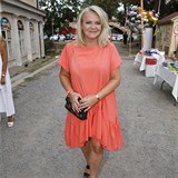 Lenka Hornová na 25. narozeninách TV Prima