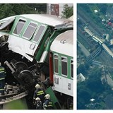Vlakov netst ve Studnce 8. srpna 2008 nepeilo osm lid, 95 jich bylo...