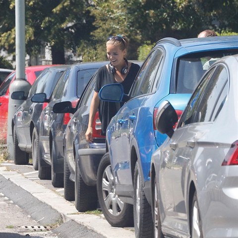 Lucie Vondrkov po rozchodu s Tomem Plekancem.