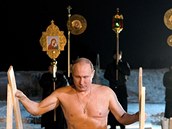 Saunové radovánky ruského prezidenta Putina.