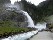 Rakouské krimmelské vodopády.