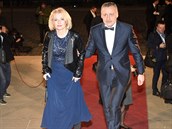 Martin Stropnický s manelkou Veronikou ilkovou.