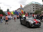 Práv probíhá Prague Pride.