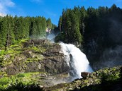 Krimmelské vodopády v Rakousku, kde k tragédii dolo.