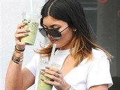 Zelen smoothie je pesn pro Kylie