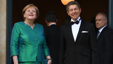 Angela Merkelová s manželem Joachimem Sauerem.