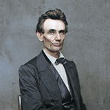 Abraham Lincoln v roce 1860.