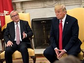 Jean-Claude Juncker s Donaldem Trumpem.