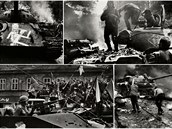 Zatímco ostatní fotografové se pi invazi v roce 1968 dreli spíe v ústranní,...