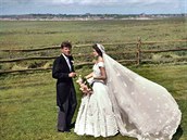 Svatba J. F. Kennedyho a Jacqueline Bouvierové.
