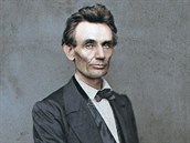 Abraham Lincoln v roce 1860.