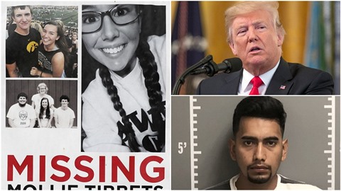 Trumpovi se tento zločin spáchaný nelegálním přistěhovalcem „hodí do karet!