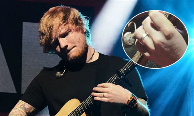 Ed Sheeran se oenil