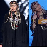 Madonna pronesla pietn e v kostmu jako z dlny Jany Uriel Kratochvlov.