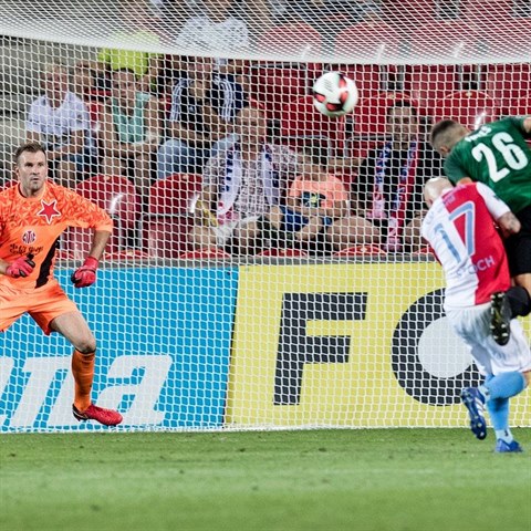 Slavia prohrla s Jabloncem 0:2.