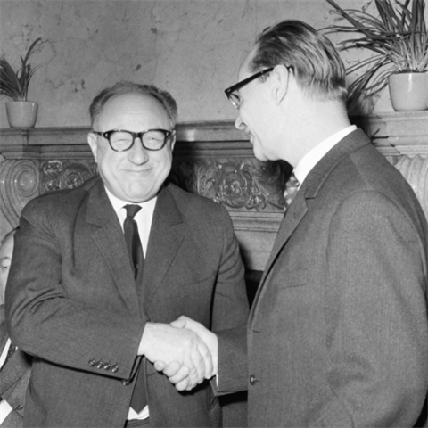 Kriegel s kolegou Alexanderem Dubekem, kter se Sovtm nakonec podrobil.