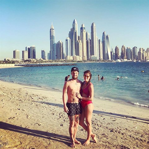 S ptelkyn Katkou na dovolen v Dubaji