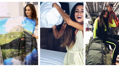 Elika Buková se oblékla do Slovenska a pak sbalila kufry a s Jakubem Vágnerem...