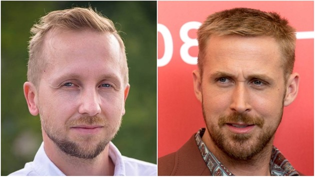 Předseda Zelených Ondřej Rut a herec Ryan Gosling jsou prý k nerozeznání. Co...