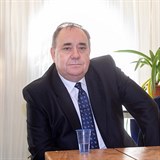 Skotsk politik Alex Salmond.