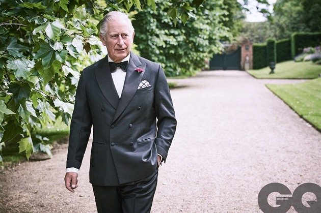 Princ Charles tváří magazínu GQ