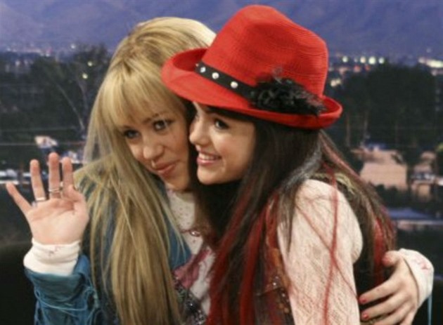Selena a Hannah Montana