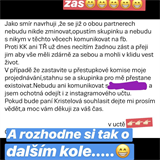 Kateina Kristelov vyhrouje na Instagramu.