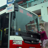 Autobusem nakonec srazil editelku kolky.