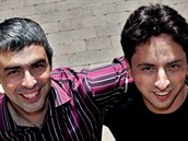 Zakladatelé Googlu Sergey Brin a Larry Page.