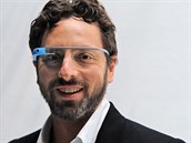 Zakladatel Sergey Birn s brýlemi Google Glass.