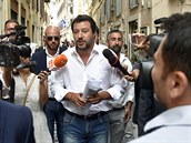 Matteo Salvini je stíhán kvli tomu, e nechtl pustit lmigranty do Itálie.