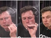 Musk si pi kotování marihuany poínal jako zkuený huli.