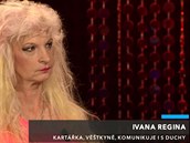 Vtkyn a kartáka Ivana Regina vypadala velmi ezotericky.