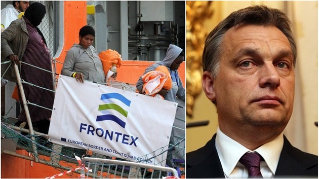 Podle Orbána chce EU za pomoci Frontexu vzít Maarsku kontrolu nad vlastními...