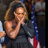 Serena Williams měla po napomenutí sudího Carlose Ramose na US open velký vztek...