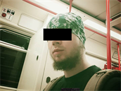 Radikální islamista cestoval metrem. Chystal snad pouít výbuninu tam?