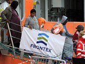 Frontex se angauje v mezinárodních vodách.
