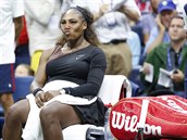 Serena Williams emoce neskrývá.