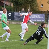 Tomáš Hrdlička vstřelil hned několik gólů.